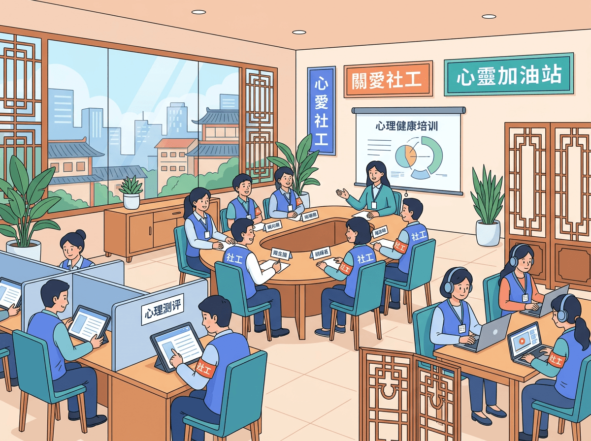 区域社工全覆盖——从觉察到赋能闭环守护